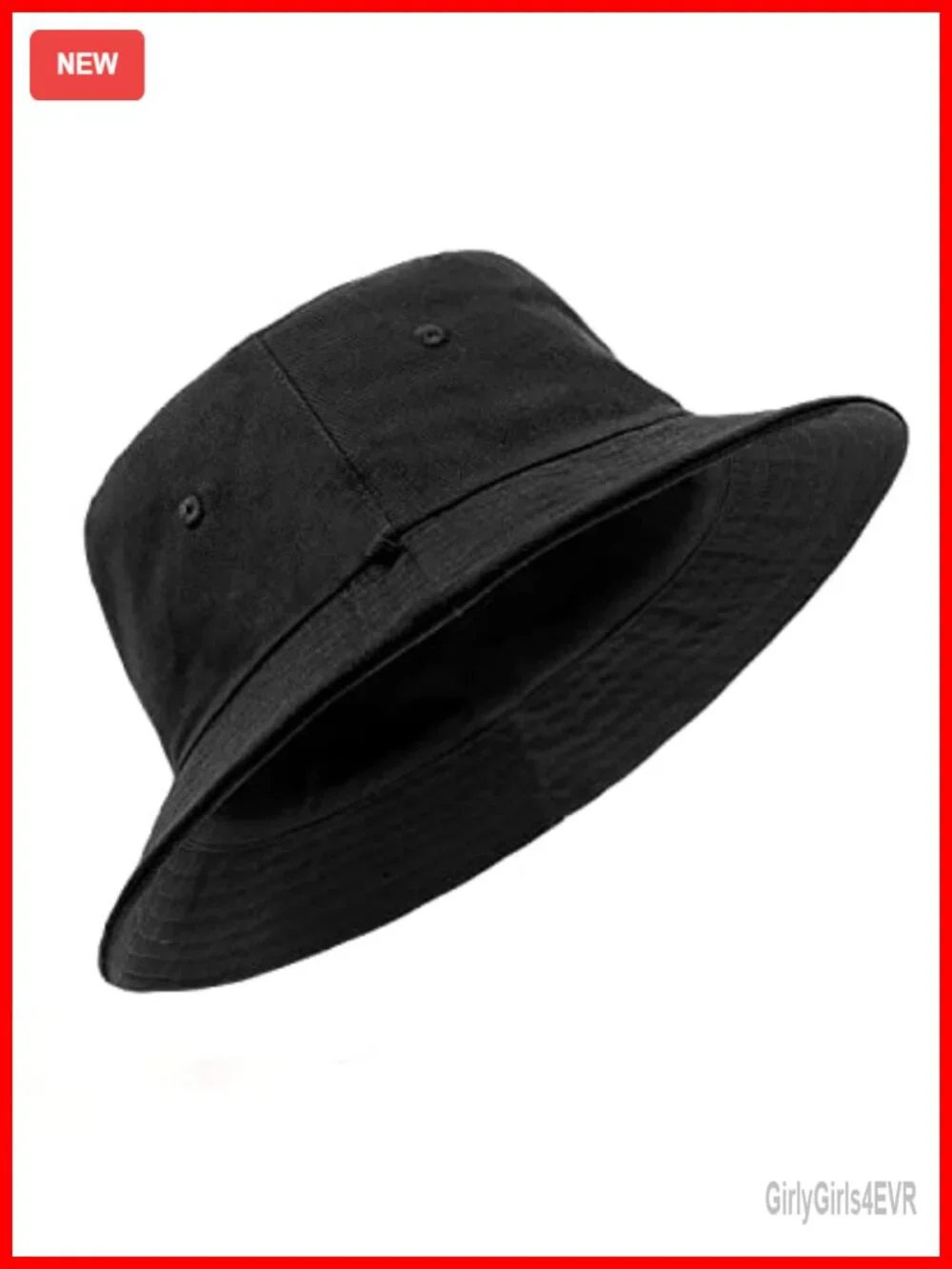 Extra-Large Reversible Bucket Hat for Big Heads Cotton